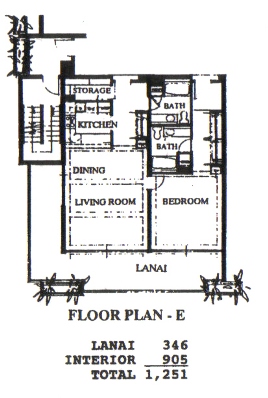 Floor Plan for Whaler 774 TIO | Dec 17 - Jan 7